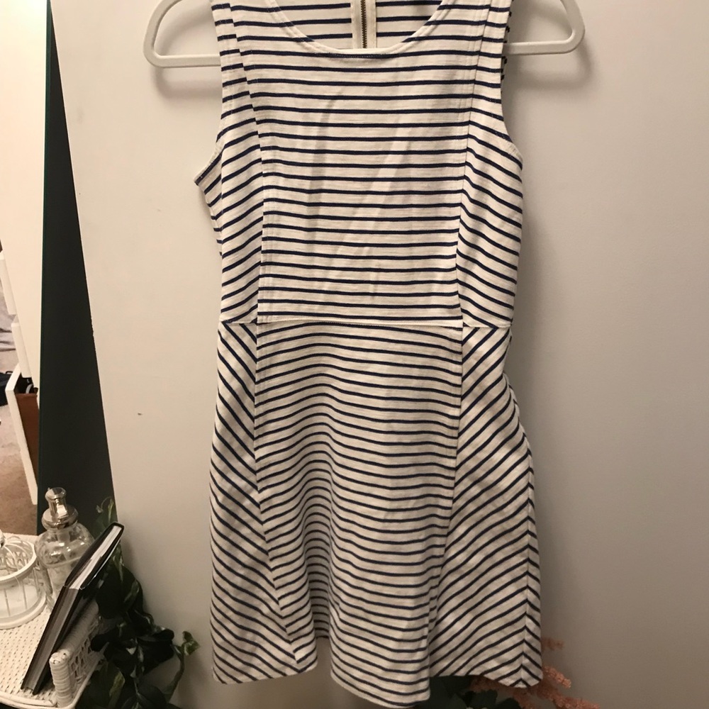 j.crew striped dress